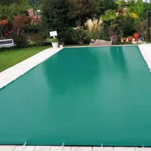Cobertura de Inverno Verde para piscina