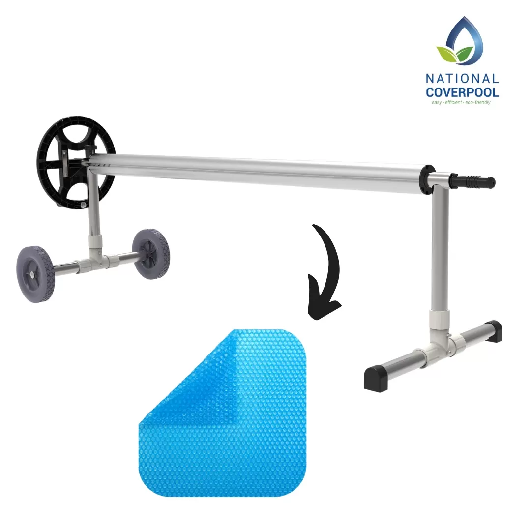 Pack Económico Cobertura Térmica ECO Azul + Enrolador